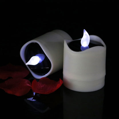 Electronic Solar Energy LED Light Candle Lamp