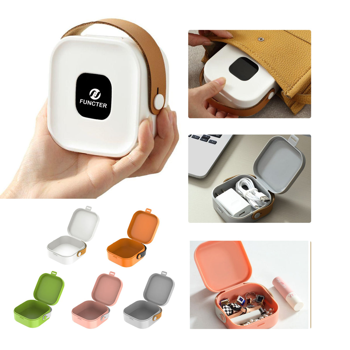Multifunctional Portable Storage Box W/ Handle