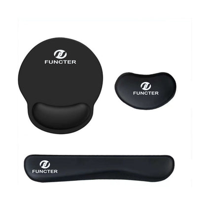 Memory Foam Typing Keyboard Hand Rest Pads Set