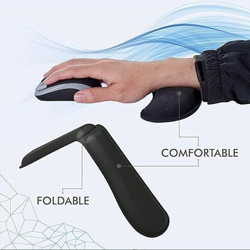 Foldable Keyboard Hand Rest Cushion W/ Memory Foam Set