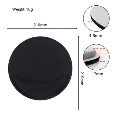 EVA Foam Round Wrist Rest Mouse Pad