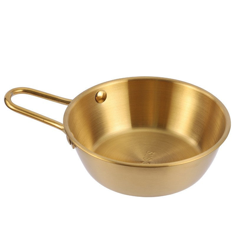 10 Oz. Stainless Steel Camping Bowl W/ Handle