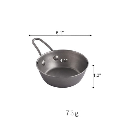 5 Oz. Stainless Steel Camping Bowl W/ Handle