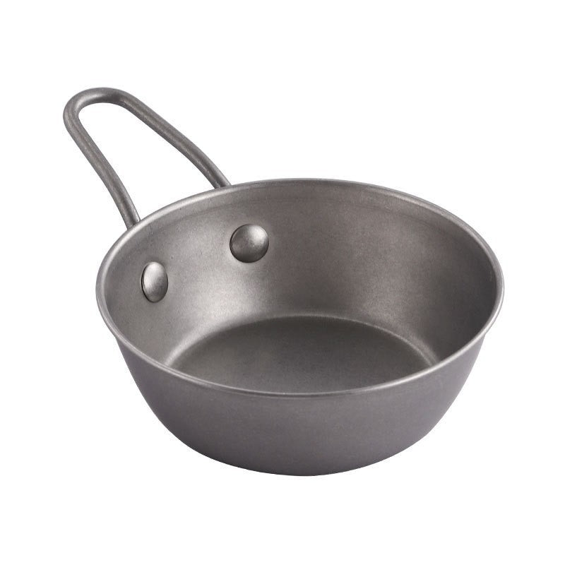 24 Oz. Large Capacity Stainless Steel Camping Bowl W/ Handle