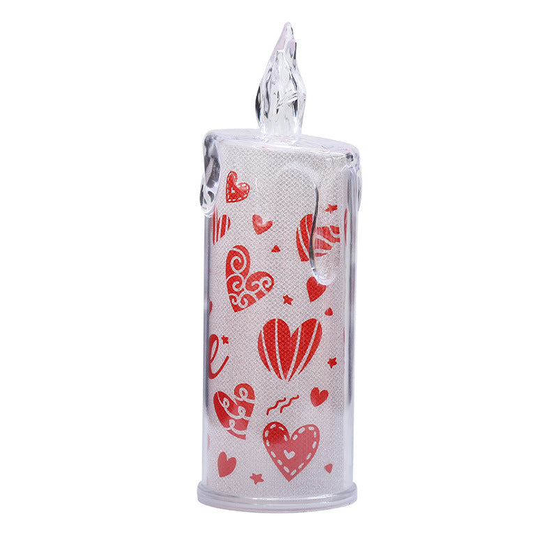 Electronic Candle LED Light W/ Candlesticks