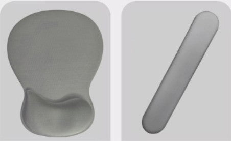 Gradient Silicone Typing Keyboard Hand Rest Pads Set