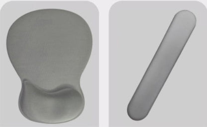 Gradient Silicone Typing Keyboard Hand Rest Pads Set