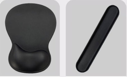 Gradient Silicone Typing Keyboard Hand Rest Pads Set