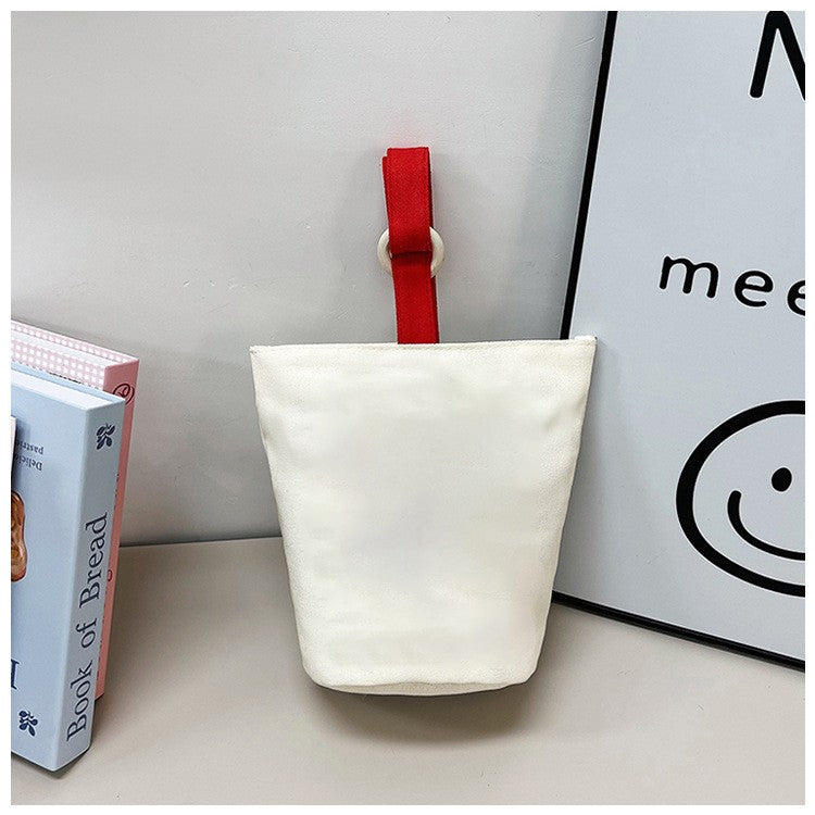 Custom Printed Canvas Tote Bag W/ Magnetic Snap Closure