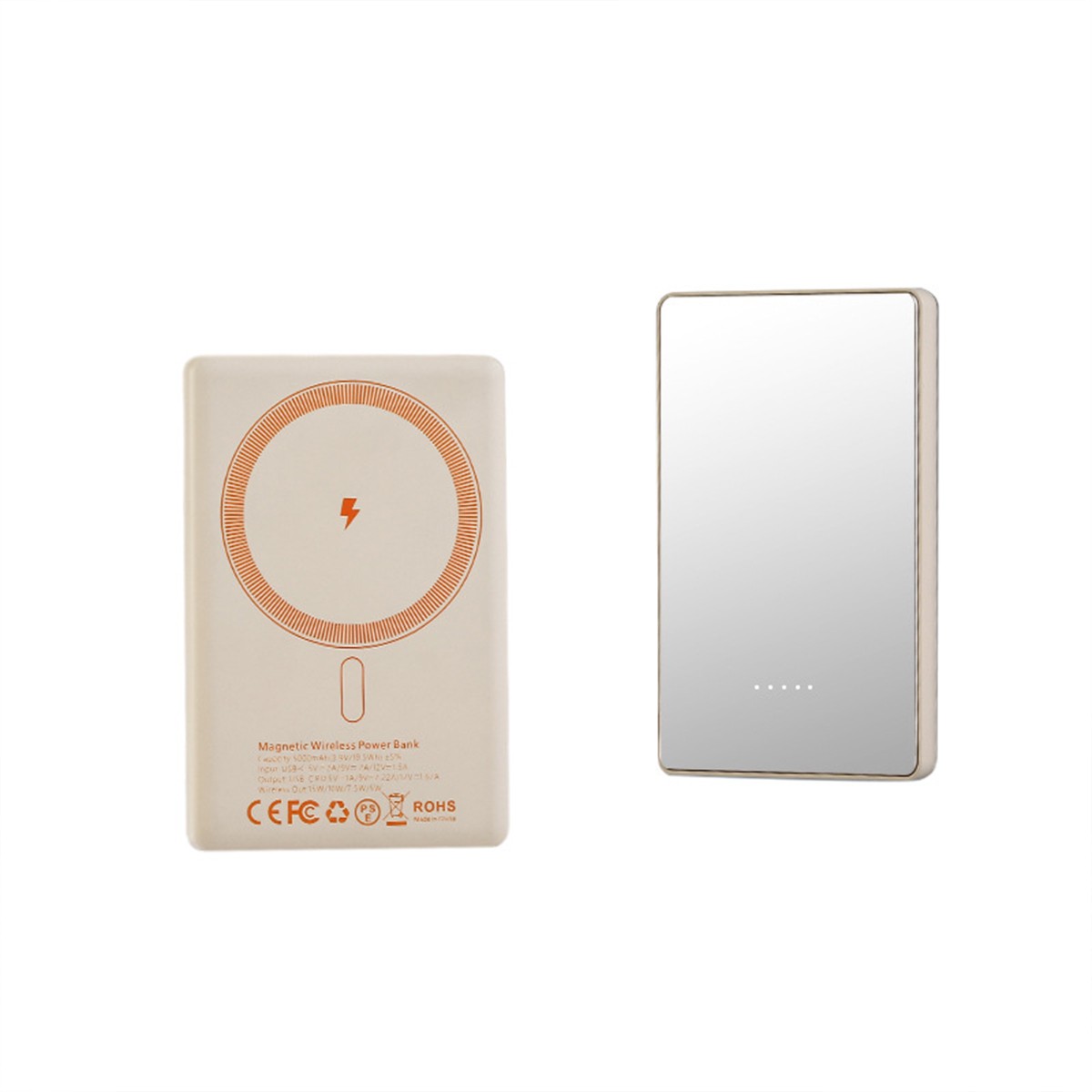 5000mAh Ultra Thin Magnetic Wireless Power Bank Smart Watch & Earphone Chargeable Power Bank #3