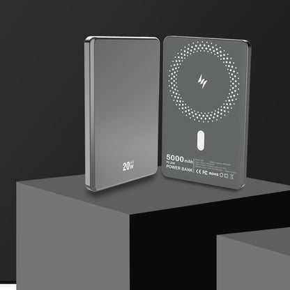 5000mAh Magnetic Wireless Power Bank Input/Output Fast Charging Power Bank