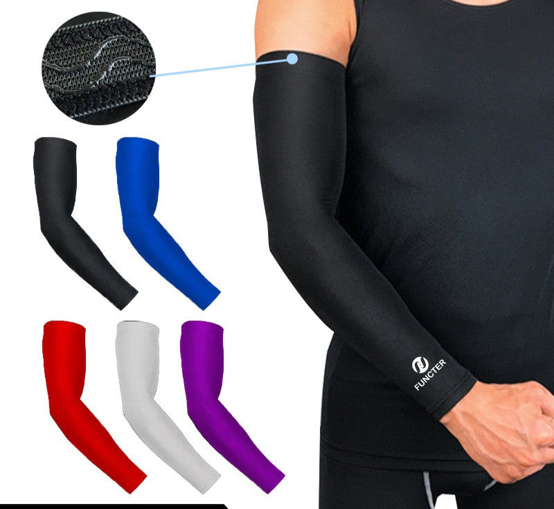 1 Pair Custom Sun Protection Cooling Arm Sleeves For Running
