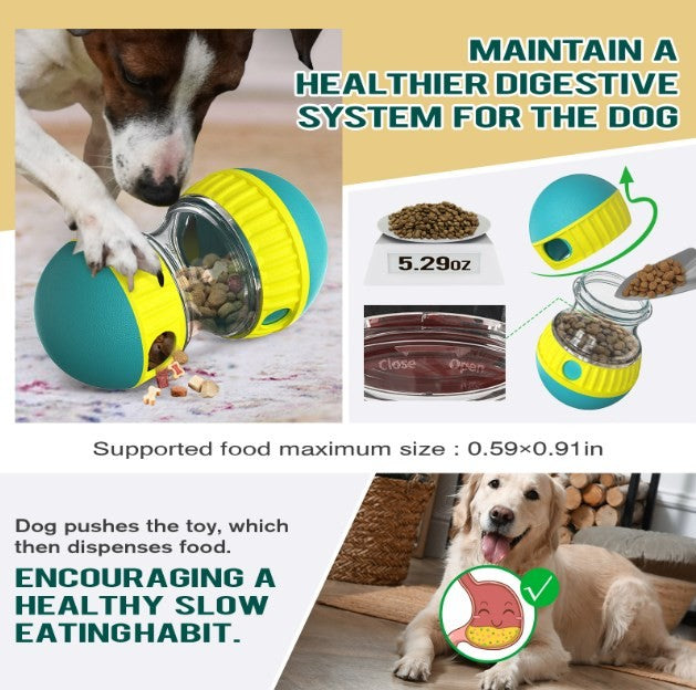 Pet Slow Feeder Ball Dog Treat Ball