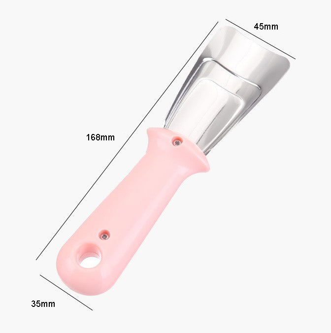 PP Plastic Handle Stainless Steel De-Icing Shovel