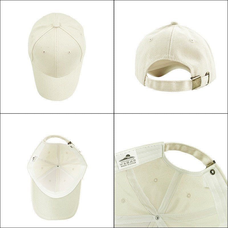 Custom Cotton Twill Baseball Cap Baseball Hat Summer Outdoor Cap For Kids(3-10Years)
