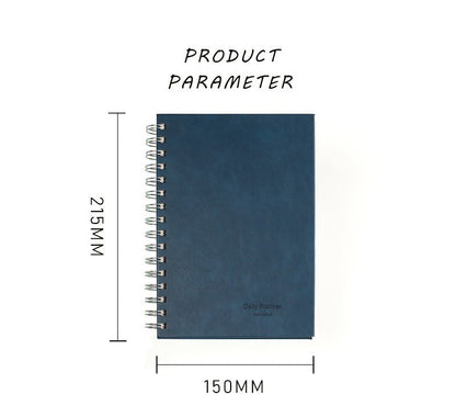 A5 Double Spiral PU Cover Notepad