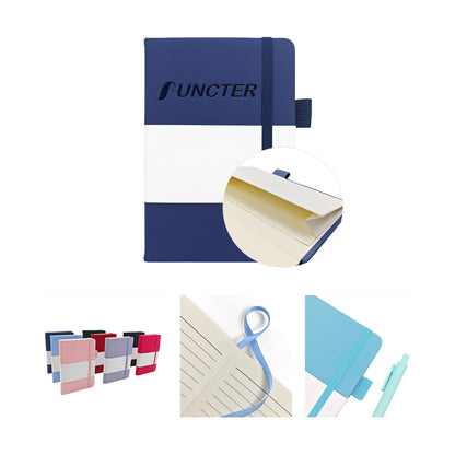 A6 Lined Notebook W/ Pen Sleeve