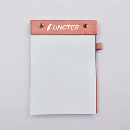 A5 Notepad Blank Pages W/Pen Sleeve