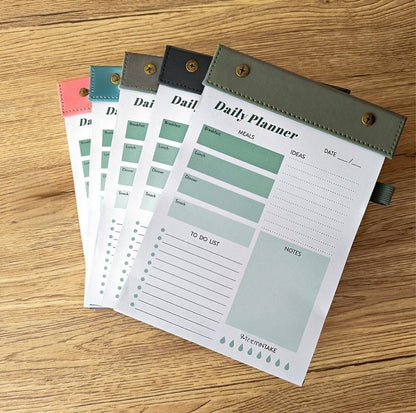A5 Planner Notebook W/ Pen Sleeve