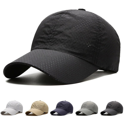 Mesh Embroidered Baseball Cap