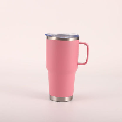 Stainless Steel Insulated Leakproof Hdandle Mug Insulated Cup for Car 20 oz.