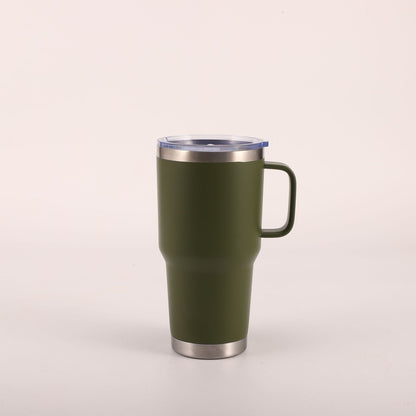 Stainless Steel Insulated Leakproof Hdandle Mug Insulated Cup for Car 20 oz.