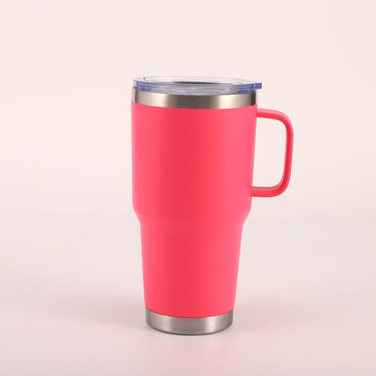 30 oz. Stainless Steel Insulated Water Bottle Hdandle Mug