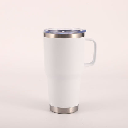 30 oz. Stainless Steel Insulated Water Bottle Hdandle Mug
