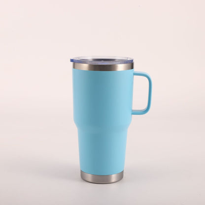 30 oz. Stainless Steel Insulated Water Bottle Hdandle Mug