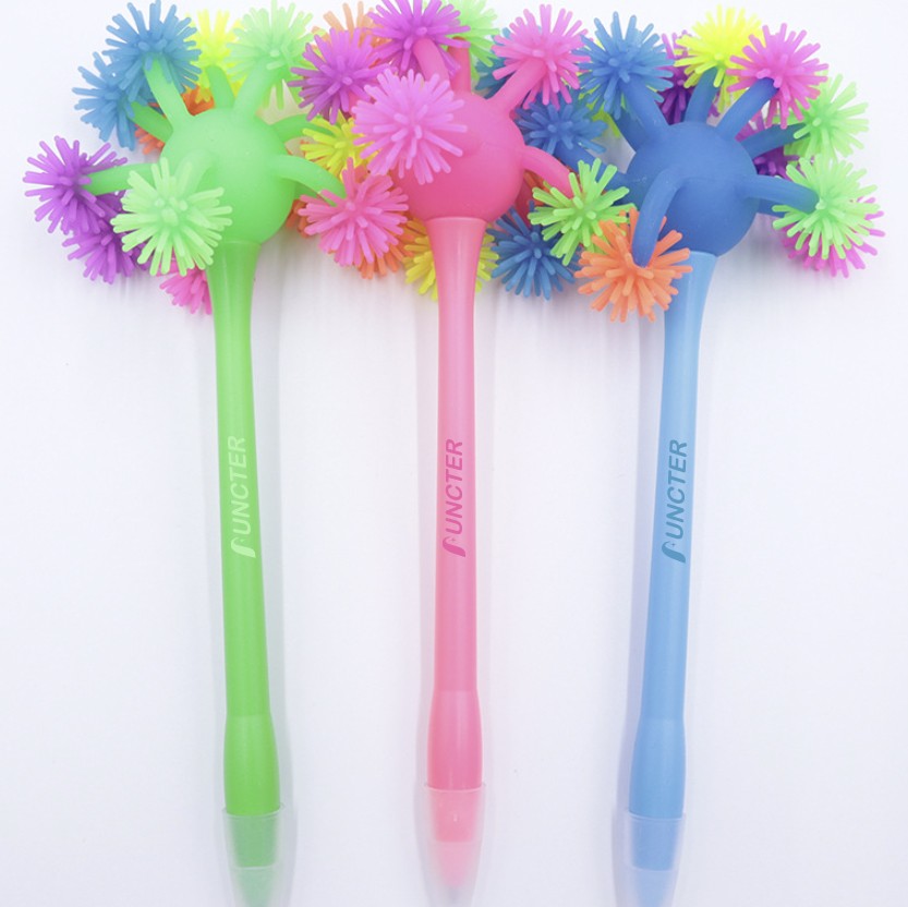 Snowflake Stress Relief Pinching Twist Pen