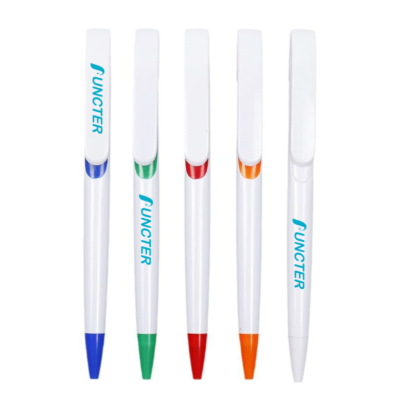 Click Action Plastic Ballpoint Pens