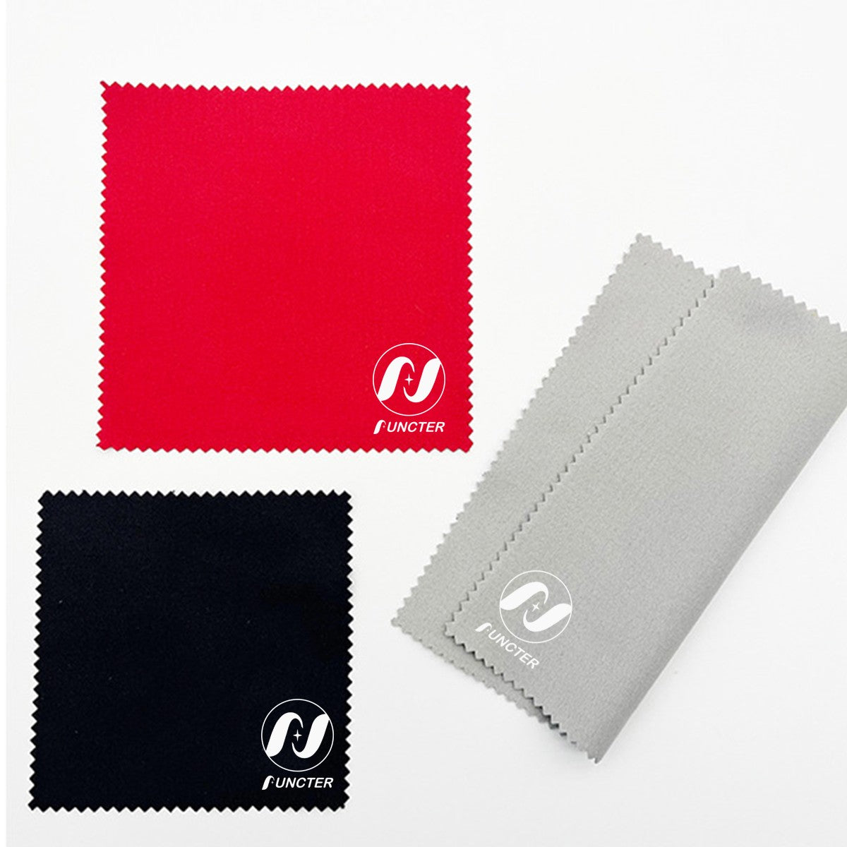 Microfiber Cloth 6 x 6" W/ One Color Screen Printing