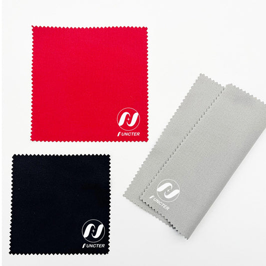 Microfiber Cloth 6 x 6" W/ One Color Screen Printing