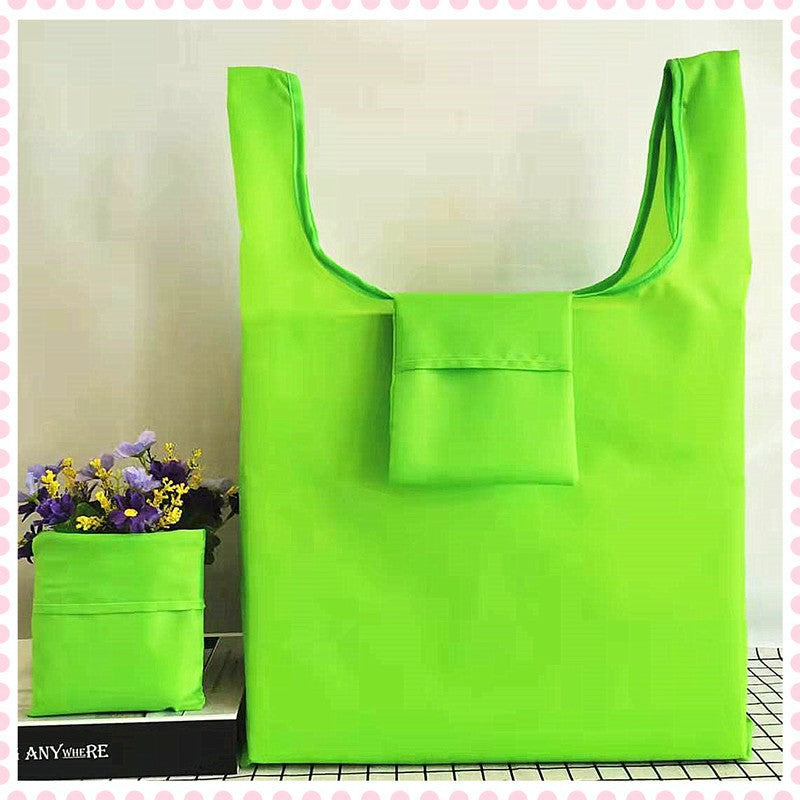 Oxfod Foldable Shopping Bag Lightweight Waterproof Shoulder Storage Bag