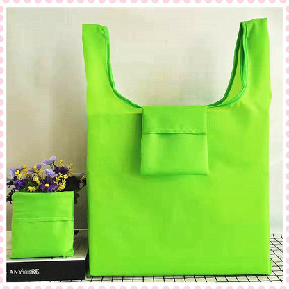 Oxfod Foldable Shopping Bag Lightweight Waterproof Shoulder Storage Bag