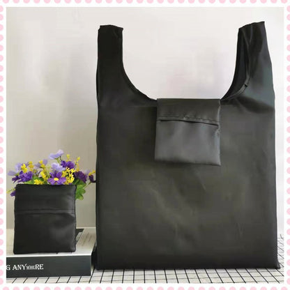 Oxfod Foldable Shopping Bag Lightweight Waterproof Shoulder Storage Bag