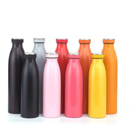 Large Capacity Slim Car Stainless Steel Water Bottle 25 oz.