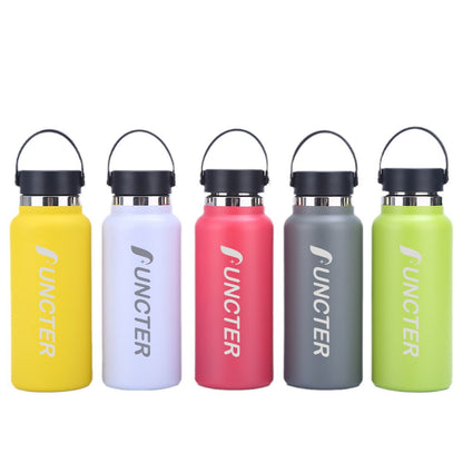 Car Tumbler Insulated Stainless Steel Water Bottle W/ Handle 32 oz.