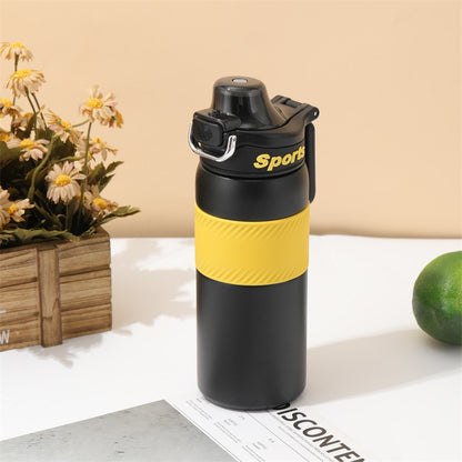 Car Tumbler Insulated Stainless Steel Water Bottle W/ Flip Lid 18 oz.