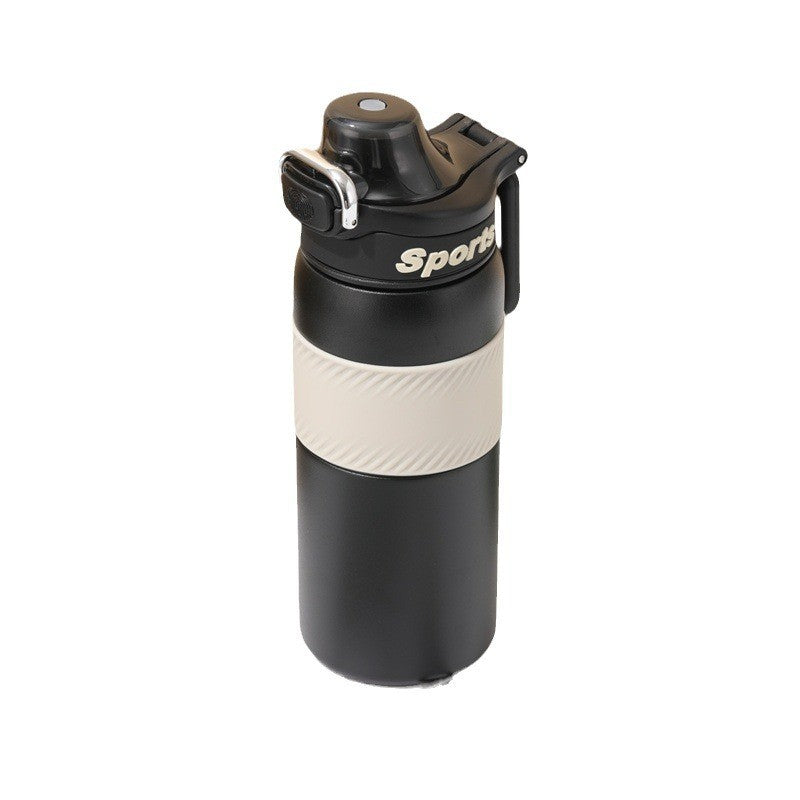 Car Tumbler Insulated Stainless Steel Water Bottle W/ Flip Lid 18 oz.