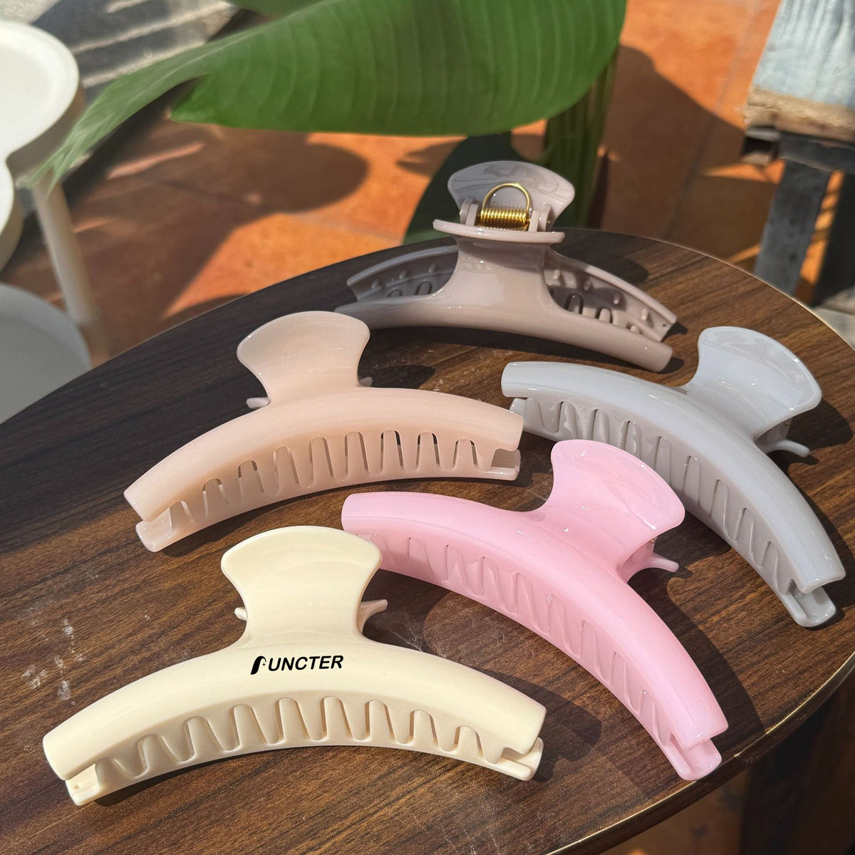 Oversized Butterfly Sectioning Styling Non Slip Hair Claw Clips