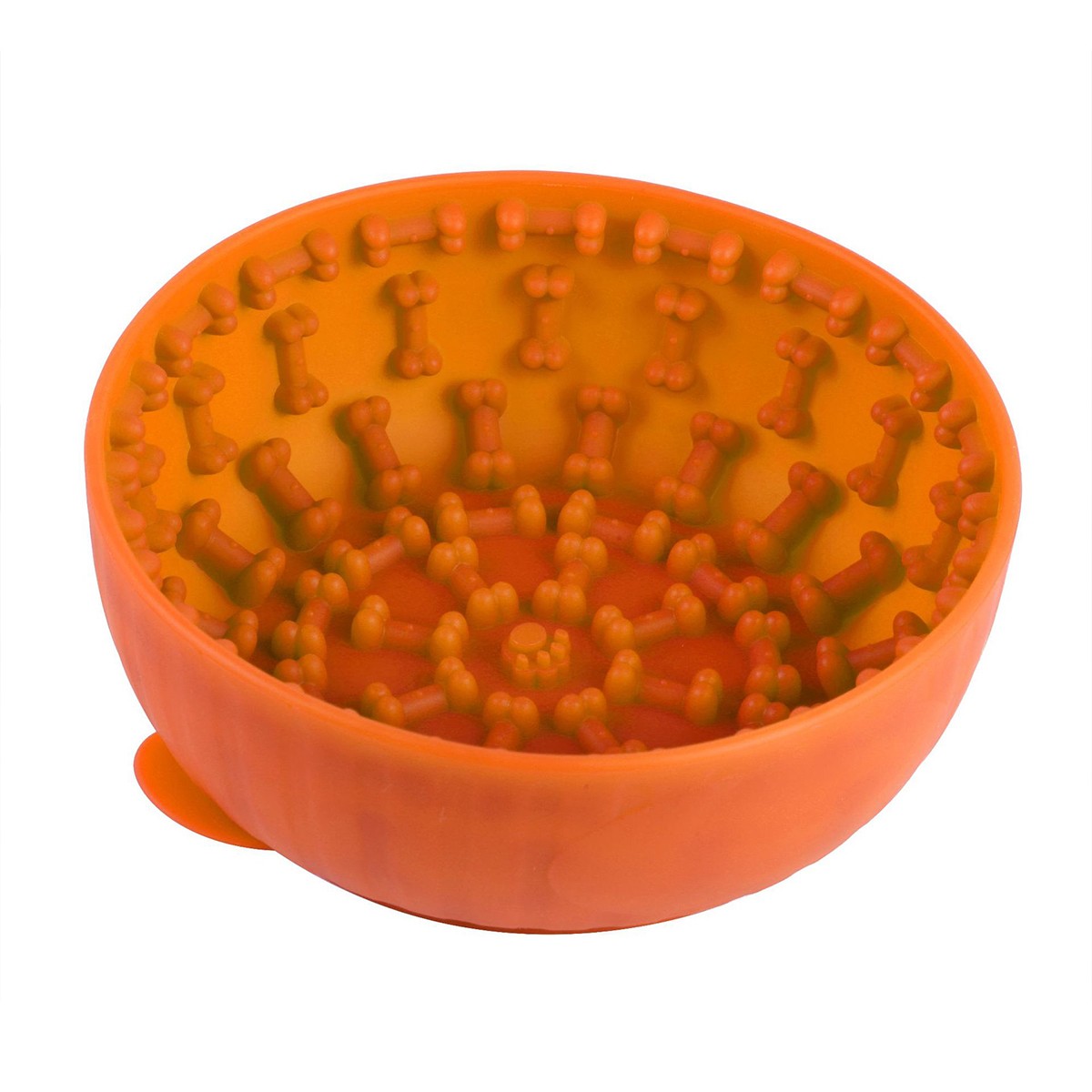 #L Bowl Shape Pet Lick Mat Slow Feeder Mat