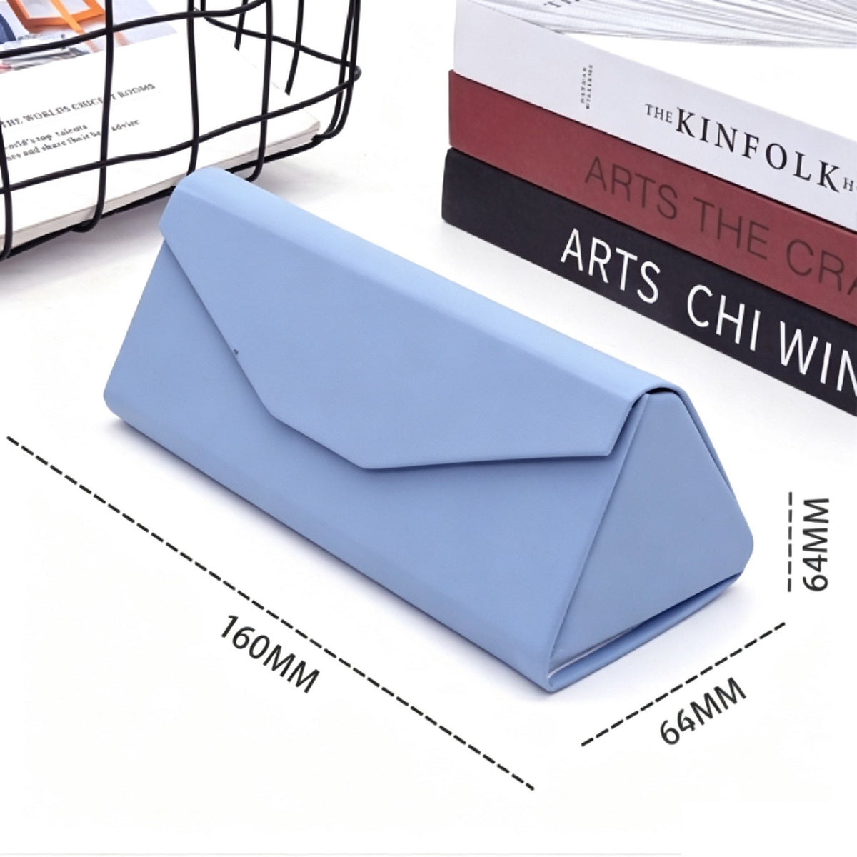PU Leather Eyeglass Case W/ Magnetic