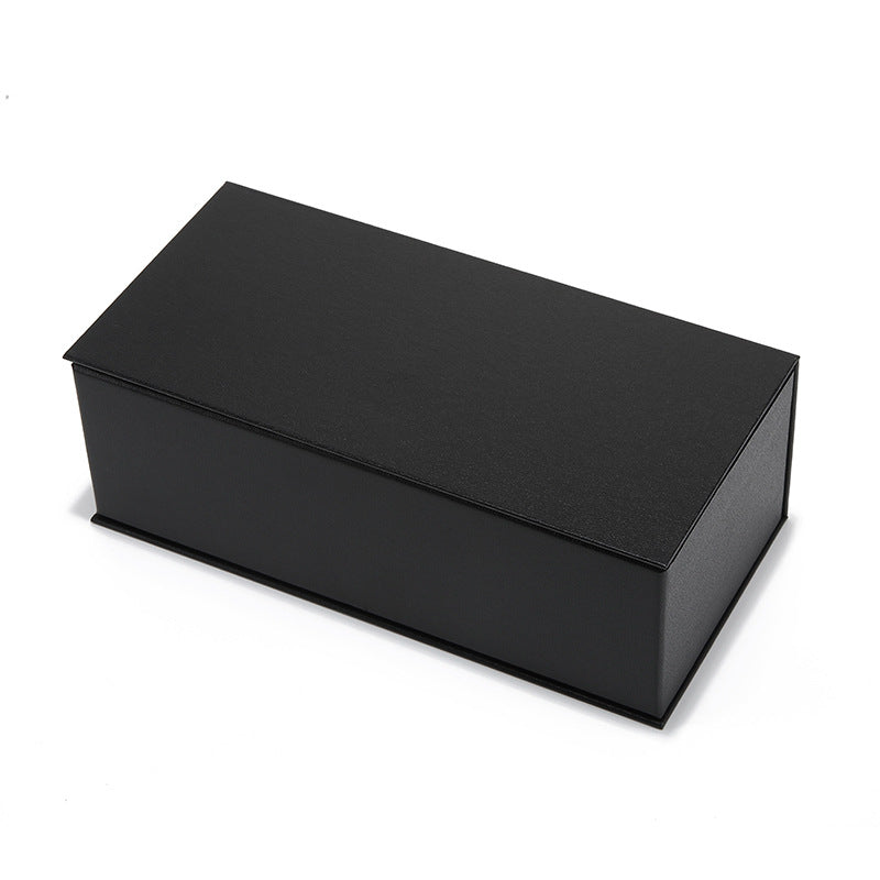 Cloud Pattern PU Leather Sunglasses Storage Bag Set W/ Magnetic Gift Box and Glasses Clothes