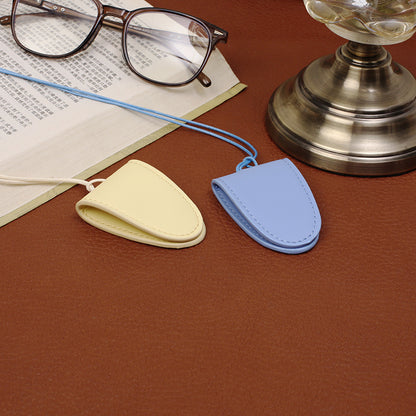 Vintage Microfiber Glasses Case Sunglasses/Hat Holder Lanyard W/Magnetic Closure