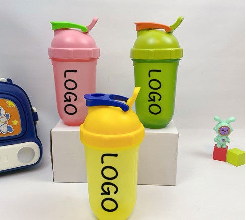 Capsule PP Shaker Bottles W/ Mixing Ball 16 oz.