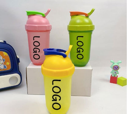 Capsule PP Shaker Bottles W/ Mixing Ball 16 oz.