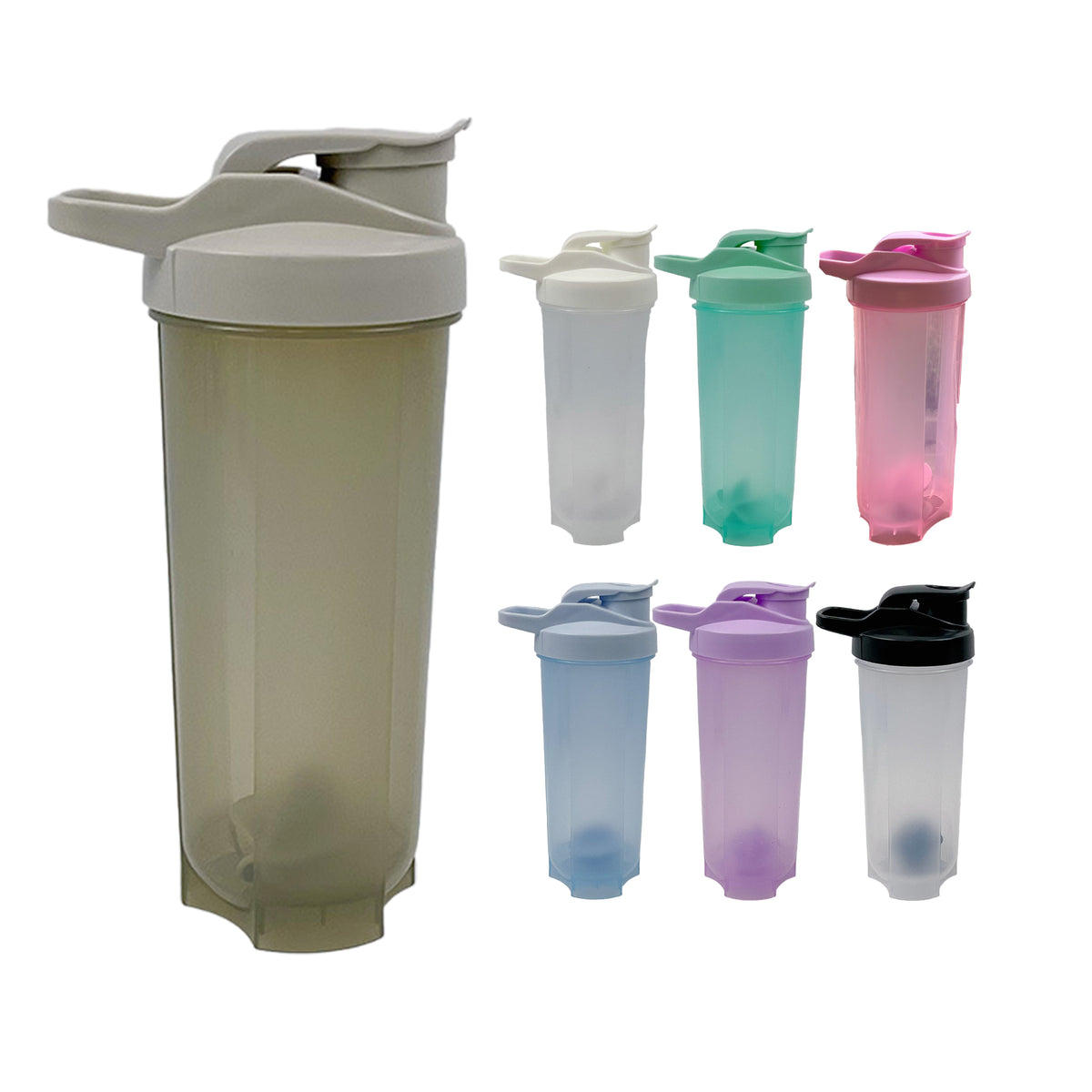 Lager Capacity PP Shaker Bottles 23 oz.
