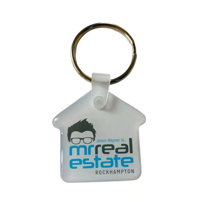 Custom PVC House Shape Key Chain