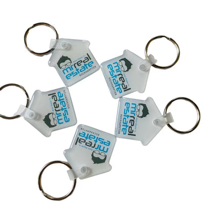 Custom PVC House Shape Key Chain